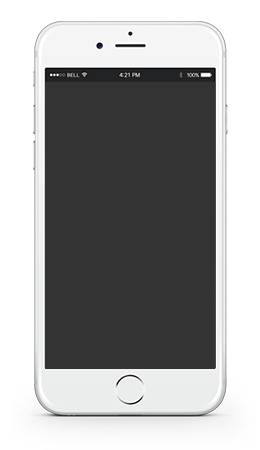 iPhone mit mobiler Ansicht
